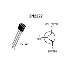 Transistor 2N2222 NPN to-92