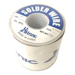 Soldadura de estaño 60/40 0.5mm x 1 libra Hi-tronic-ZD165-1P