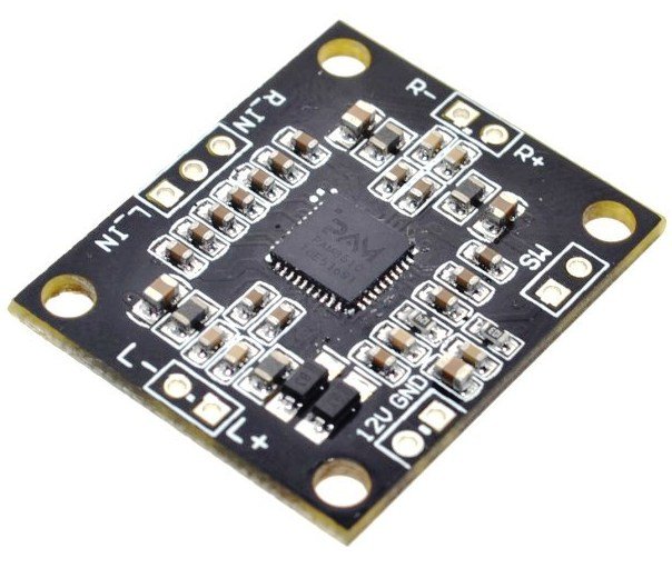 Amplificador de audio stereo clase d (2x10wat)-PAM8610