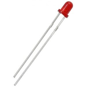 Led rojo 3mm difuso - LED3R
