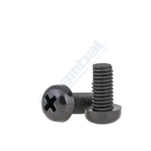 TNM3X10M - Tornillo nylon cabeza redondo estrella M3 x 10mm