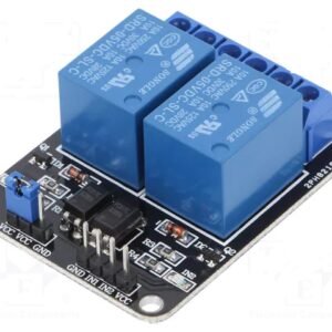OKY3012-5V - Tarjeta 2 relay 5v optocoplada