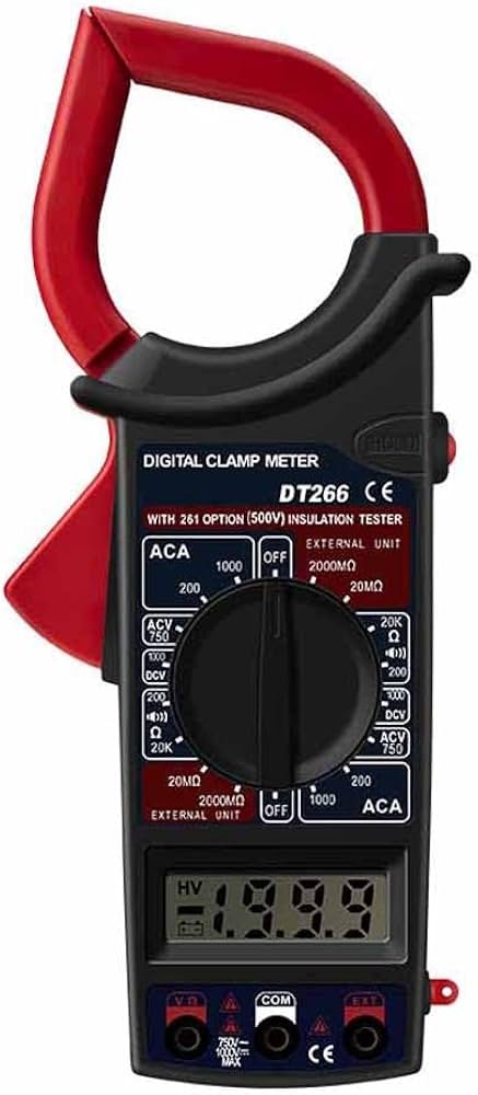 DT266 - Pinza amperimetrica digital - Image 2