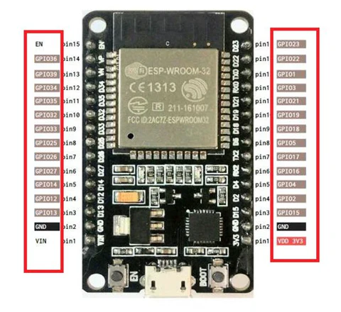 ESP32 - Tarjeta de desarrollo ESP32 30pin tipo C - Image 2