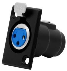 JA-153B  - Jack tipo Cannon para chasis